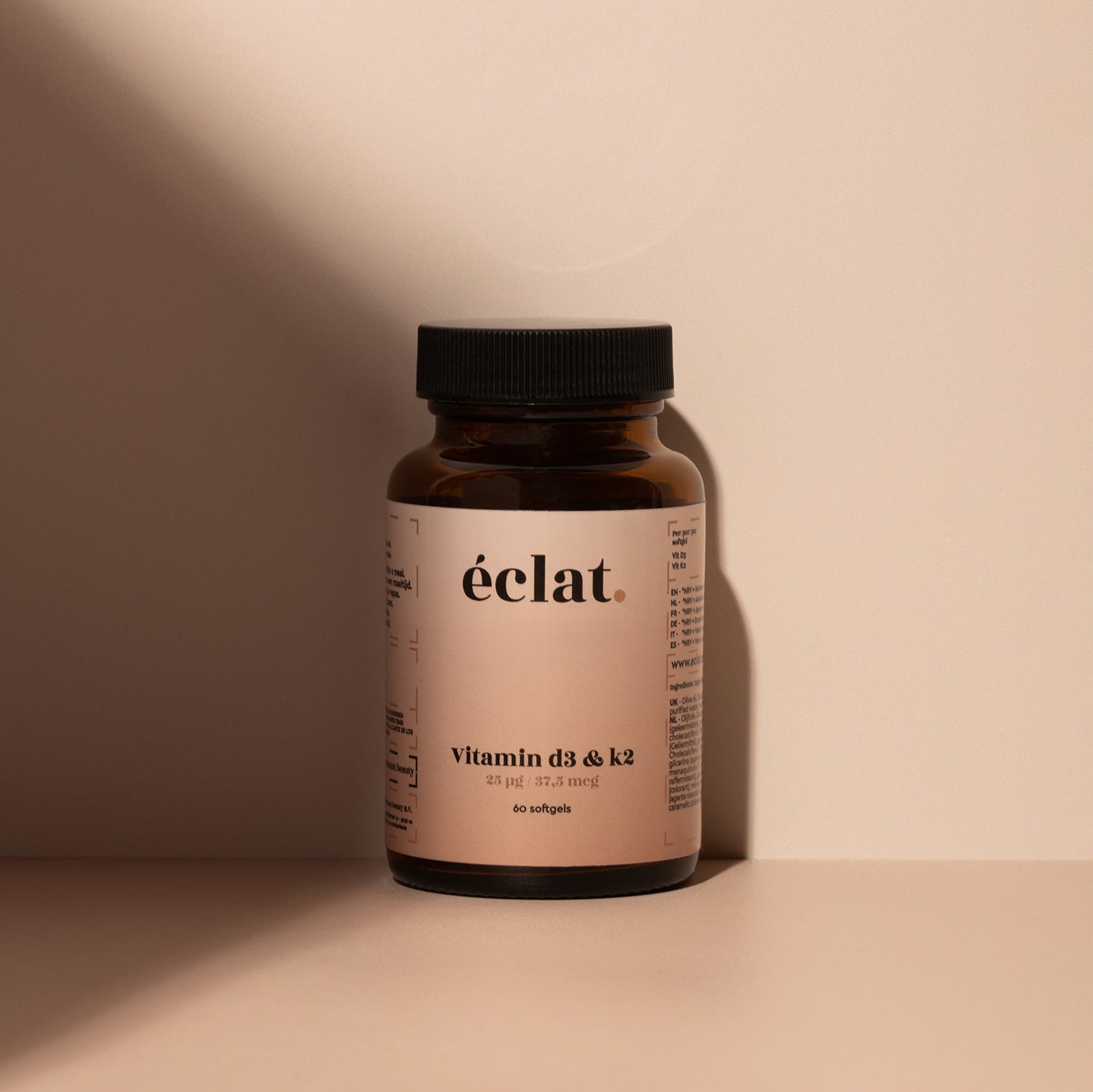 Vitamine D3 + K2 – éclat