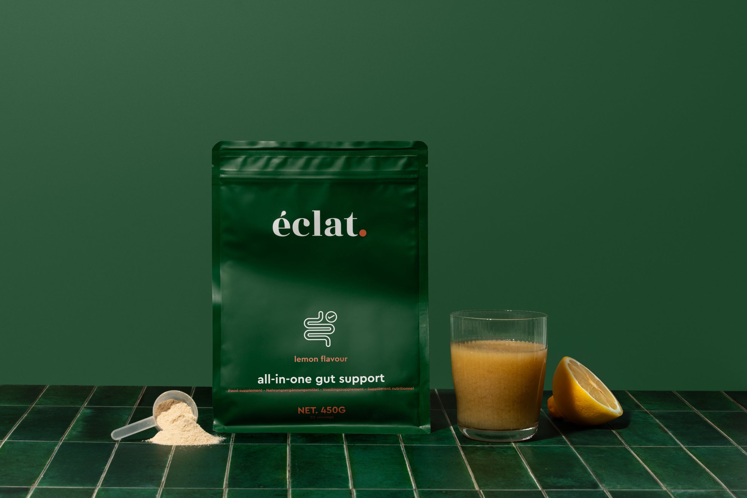 All-in-one Gut Support (450 gram) - lemon flavour