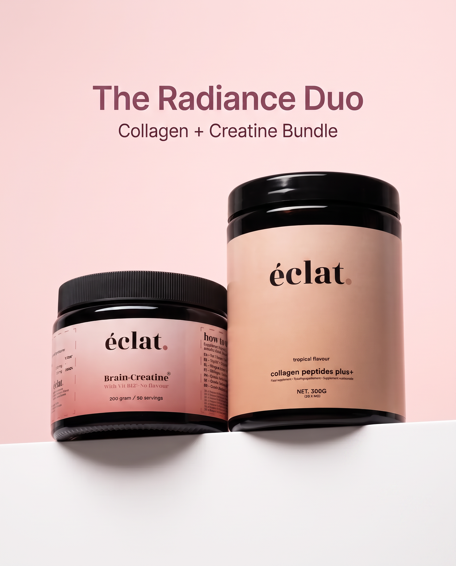 Collageen Peptides Plus+ TIJDELIJK GRATIS Brain-Creatine+