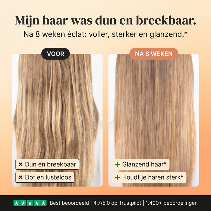 Voor en na: haardichtheid