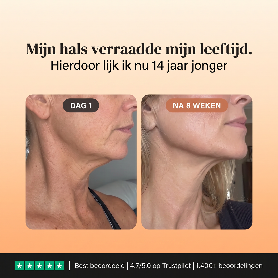 Collageen Peptides Plus+ (zak - 300 gram - 30 doseringen - bovine - tropical).