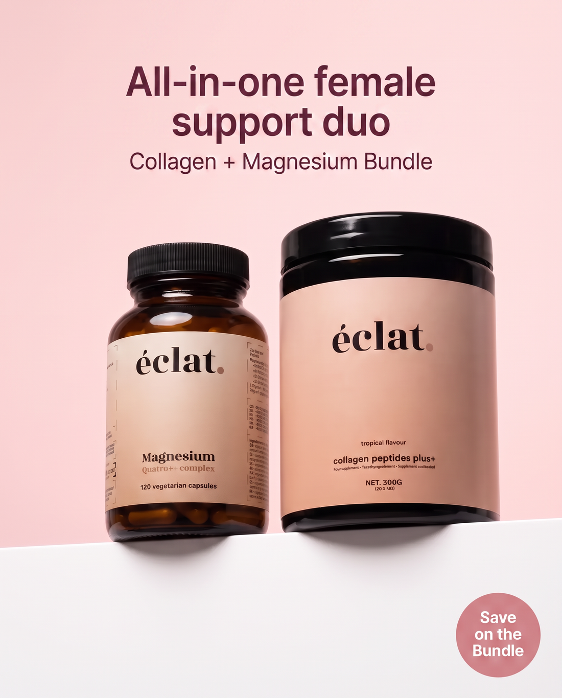Collagen Peptides en GRATIS Magnesium Quatro®