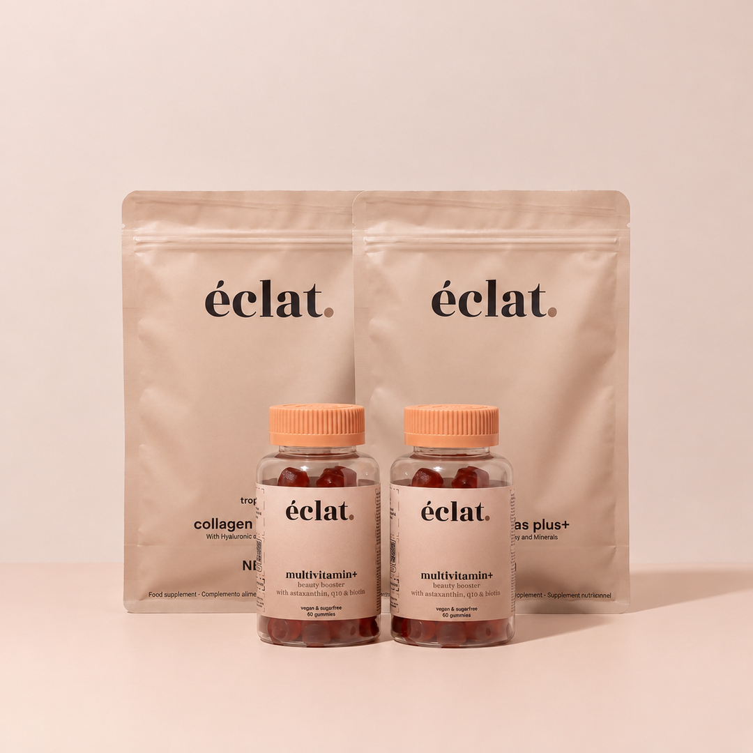 Moeder-Dochter Duo deal (voor moederdag) - Collageen Peptides+ (2x) + Vitamine Gummies (2x)