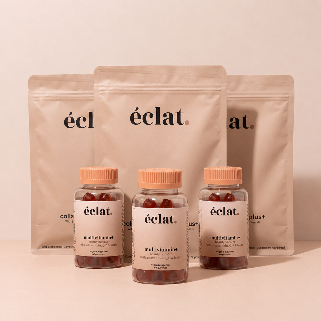 Zomer Glow Deal: 3x Collageen Peptides+ en GRATIS Vitamine Gummies (3x)